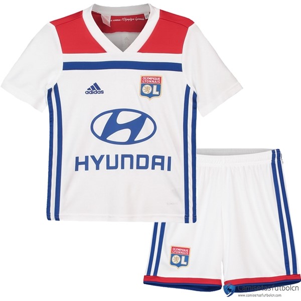 Camiseta Lyon Primera equipo Niños 2018-19 Blanco